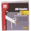 GB Gardner Bender MS-150 1/2" Metal Cable Staples 100 Count