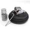 TIETHEKNOT Stainless Steel Mini Cannon Model with Steel Balls