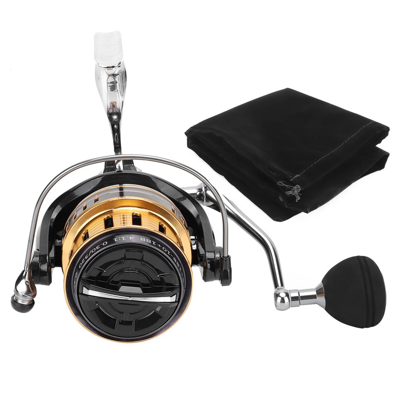 Far Throw Fishing Reel Metal 5+1BB Bevel Cup 4.1:1 High