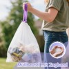 Small Bin Liners 10 L with Drawstring Rubbish Bags Tear-Resistant