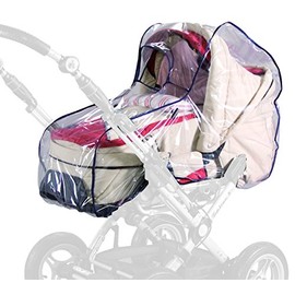 Sunnybaby 13195 Rain Cover Foil for Pushchair with Label – Clear