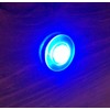 Pactrade Marine 4 Pieces Boat LED Livewell Round Button Blue