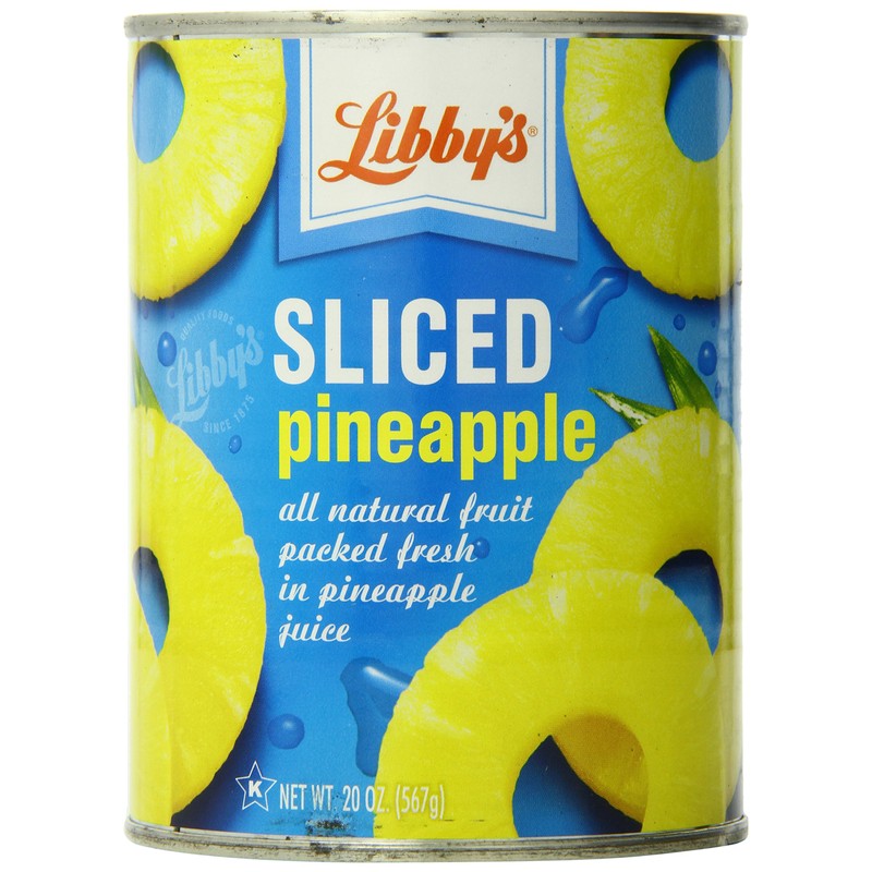 Libby's Sliced Pineapple, 20 Ounce (Pack of 12)
