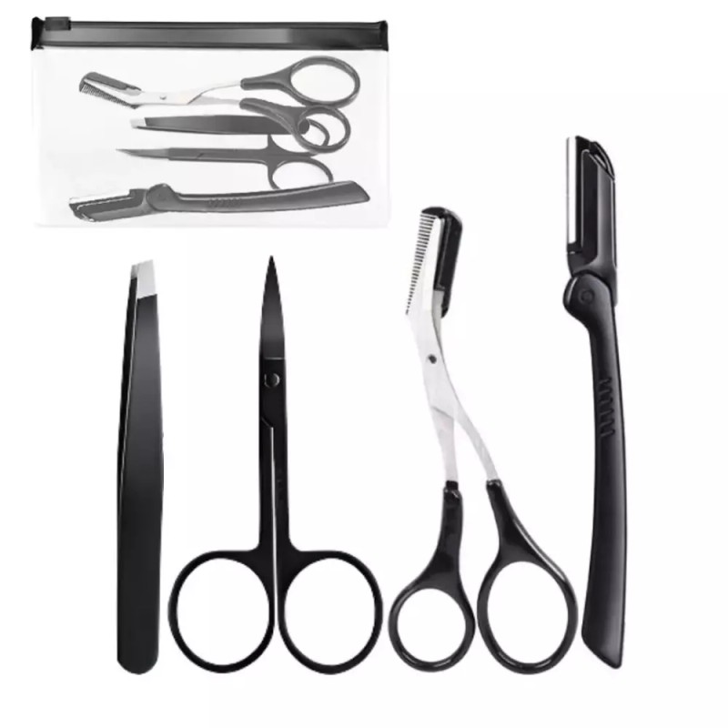 IDTS 눈썹정리도구 4종세트 IDTS-004 Zja7+6rFX Eyebrow Shaping Tool 4-Piece Set