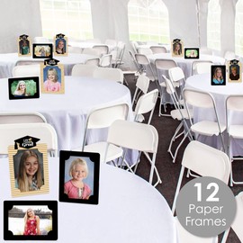 Big Dot of Happiness Law School Grad - Future Lawyer Graduation Party 4x6 Picture Display - Paper Photo Frames - Set of 12