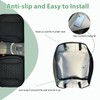 HOMOSTARRY 2 Pack Leather Front Car Seat Cover Bottom Only,
