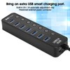 USB Hub 3.0 Splitter, 7 Port USB Data Hub Charging