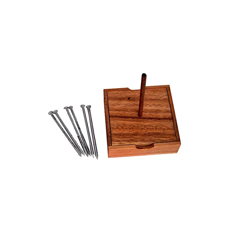 Knobelholz.de Nail Puzzle Box