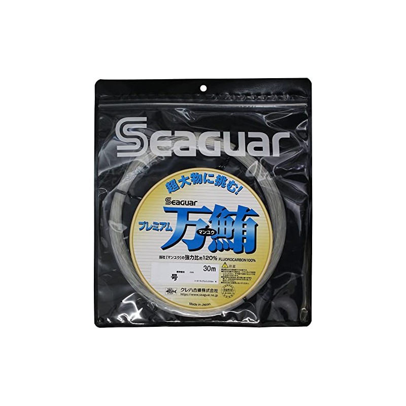 Seaguar Premium Tuna 18.8 ft (30 m), No. 60, Clear