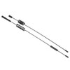 2Pcs RC Antenna, Black Metal Decoration Accessory Parts Simulation Antenna
