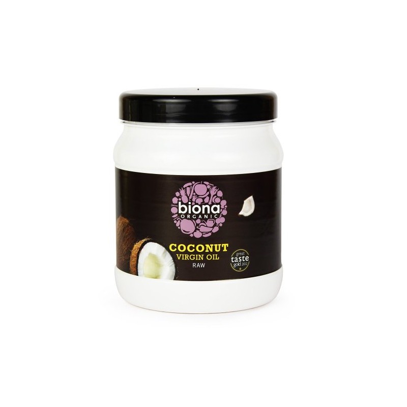 Biona Organic Virgin Coconut Oil Raw 200g - Pack of