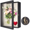 TJ.MOREE Flowers Shadow Box Display Case 13 x 16 Large