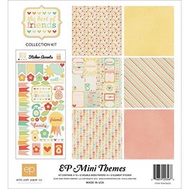 Echo Park Paper Company SW3605 The Best of Friends Theme Collection Kit, Mini