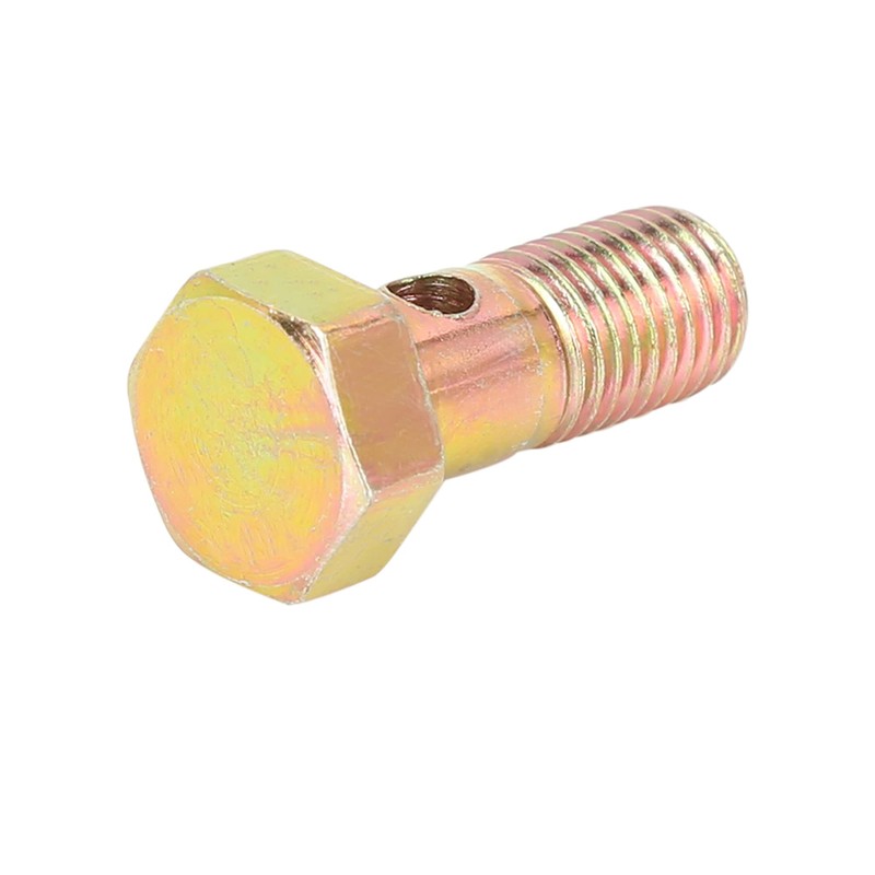 X AUTOHAUX Hollow Screw M8 x 1.0 mm Bronze 1