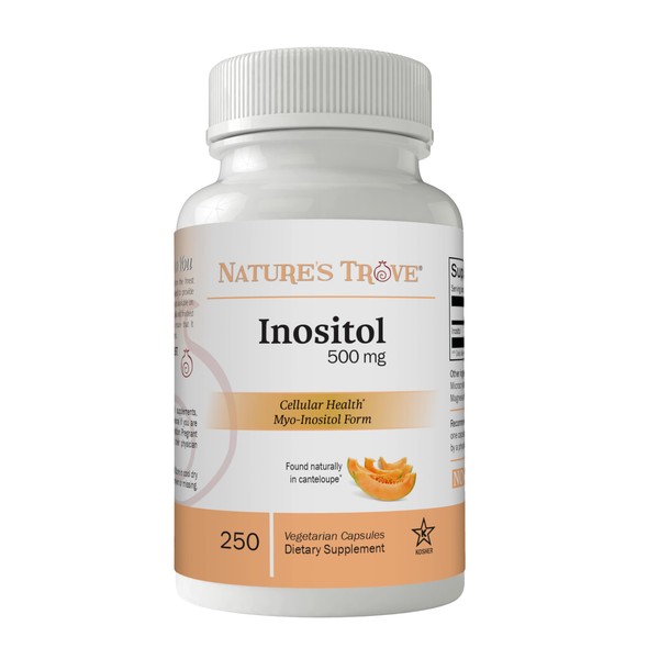Nature's Trove Inositol 500mg 250 Capsules