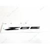 Corvette 2PCS Gloss Flash Black Side Z06 Emblem Badge For