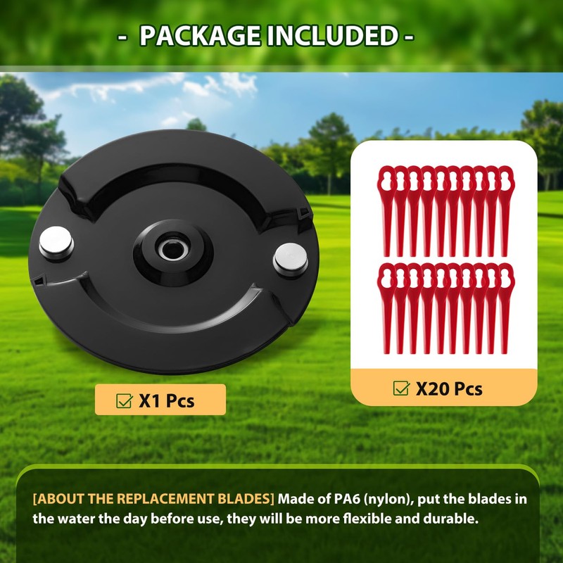 FourShow 【Upgrade】 Double Blade Holder Cutting Disc for Einhell Cordless