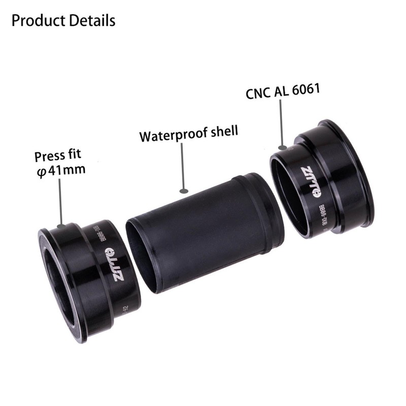 AIXXCUVQ Durable BB86/92 Dub Press Fit Bottom Bracket Enhanced Performance