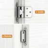 Probrico 20 Pack 10 Pair 3/8" Inset Cabinet Door Hinges