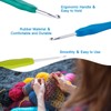 Vodiye Professional Extra Long 3mm Crochet Hooks Set, Ergonomic Handle