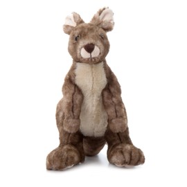 The Petting Zoo Kangaroo Stuffed Animal Plushie, Gifts for Kids, Wild Onez Zoo Animals, Kangaroo Plush Toy, 12 inches
