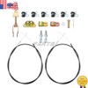 Replacement Parts For UNIVERSAL EMERGENCY PARKING BRAKE CABLE COMPLETE KIT