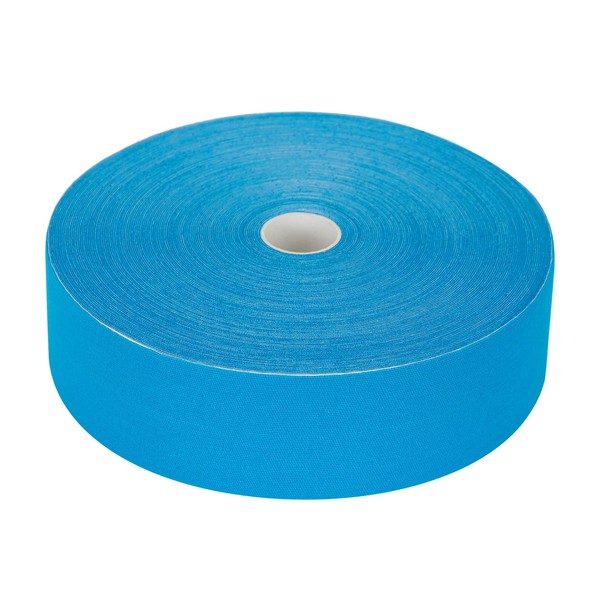 PHYTOP Kinesiology Tape Continuous Roll, Elastic Physio Tape, Waterproof (5 cm x 35 m), K Tape for Muscle Injuries (Blue)