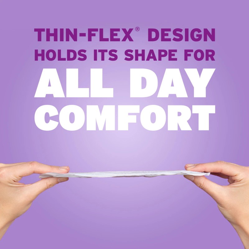 Poise Ultra Thin Incontinence Pads, 5 Drop Maximum Absorbency, 36