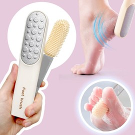 Neat Plus Double-Sided Foot Callus Remover Foot File Brush, 1 Piece, Gray / 깔끔더하기 양면 발각질 제거기 풋파일 브러쉬, 1개, 그레이