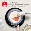 Salter 1009 BKDR Digital Kitchen Scale – Round Marble Food