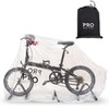 PRO BIKE TOOL Bicycle Cover Transparent PVC 0.15mm Thick, Reflective