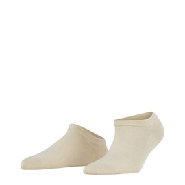 FALKE Women's Active Breeze Trainer Socks Breathable Sustainable Lyocell Cooling Fresh Foot Climate Plain Reinforced Smooth Fine Elegant 1 Pair, Beige Cream 4011