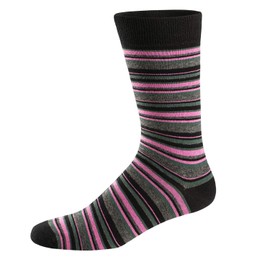 Ueither Men's Fun Dress Socks Colorful Funky Patterned Cotton Crew Socks (Color 3 (5 Pairs),8-13.5)