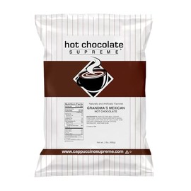 Hot Chocolate Supreme 2 lb bag Grandma's Mexican Instant Hot Chocolate Mix