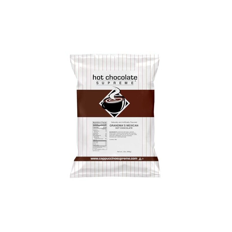 Hot Chocolate Supreme 2 lb bag Grandma's Mexican Instant Hot
