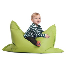 sunnypillow XXL bean bag, large beanbag, outdoor & indoor, 180 x 145 cm with 400L polystyrene filling, chair for children & adults, seat cushion, sofa, bean bag, various colours and sizes to choose from, 100 x 70cm