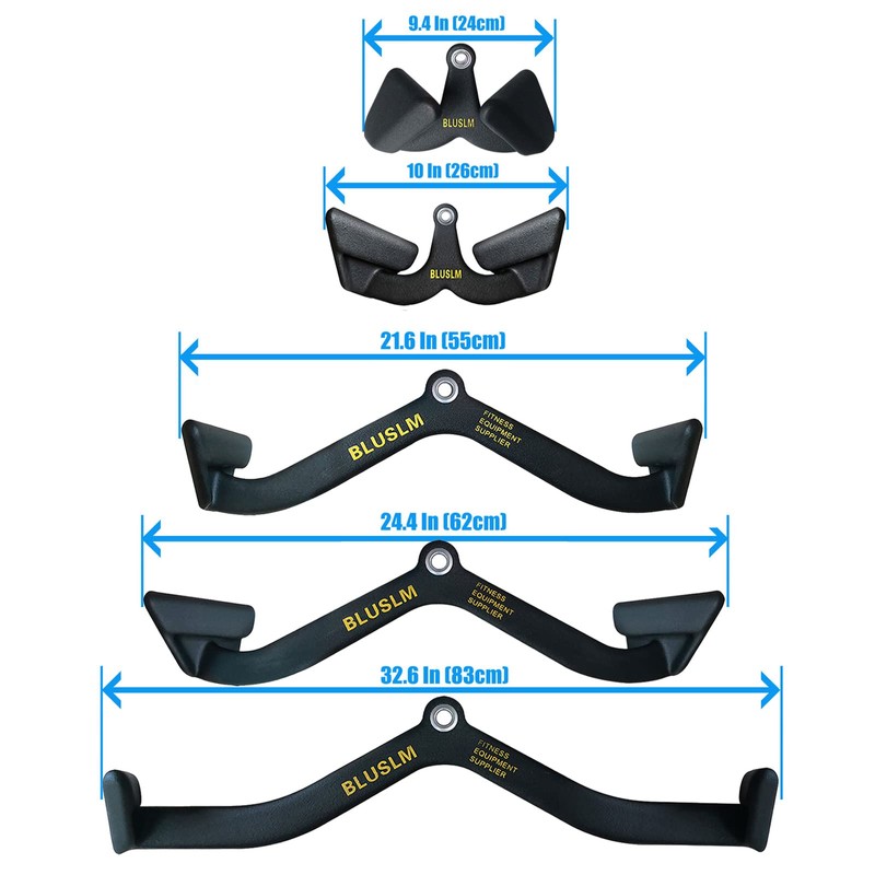 BLUSLM LAT Pull Down Bar for Cable Machine, LAT Pulldown