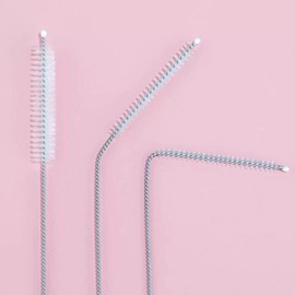 Straw & Tumbler Lid Cleaning Brush Set for Detailed Kitchen Cleaning Tumbler Brush 12ea