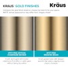 KRAUS Kitchen Soap and Lotion Dispenser in Spot-Free Antique Champagne