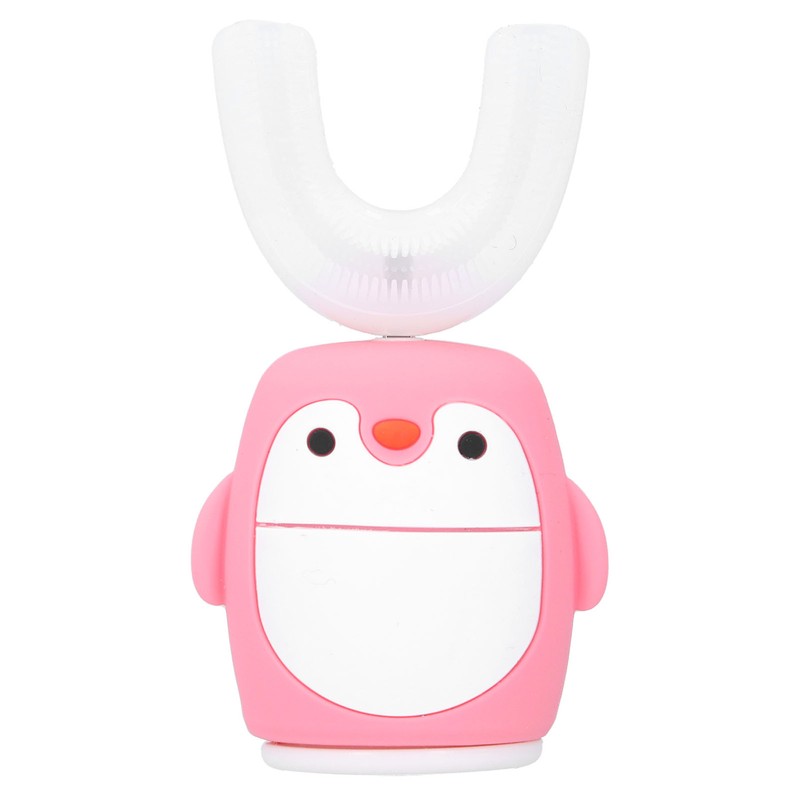 Children Cartoon Electric Toothbrush Cute Cleaning U shaped Toothbrush Oral