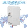 110V/120V to 220V/240V Voltage Converter, ABS CN Standard Plug Power