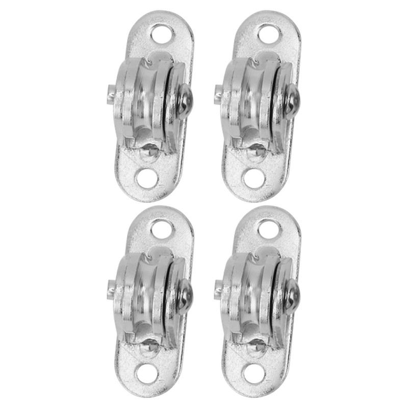 Small Pulley Made of Stainless Steel, Silent, Wall Mounting, Fixed