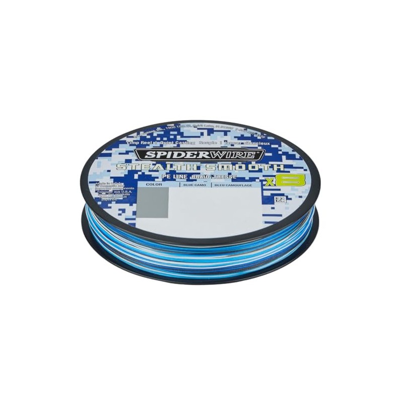 Spiderwire Stealth Smooth 8 New 2020, 300 m, Blue Camo,