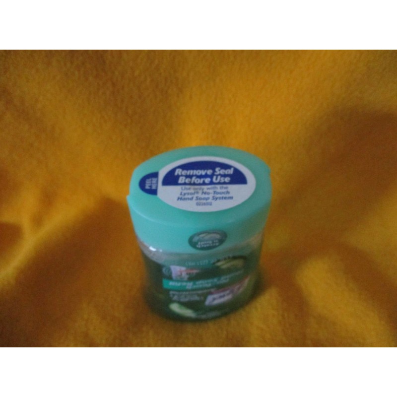 Lysol No-Touch Refill Antibacterial Hand Soap Cucumber Splash old stock