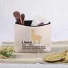JNIAP Llama Lover Gift Llama Definition Cosmetic Bag Wildlife Farm