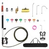 VEVOR 25 FT Pressure Washer Telescoping Wand, with Power Washer