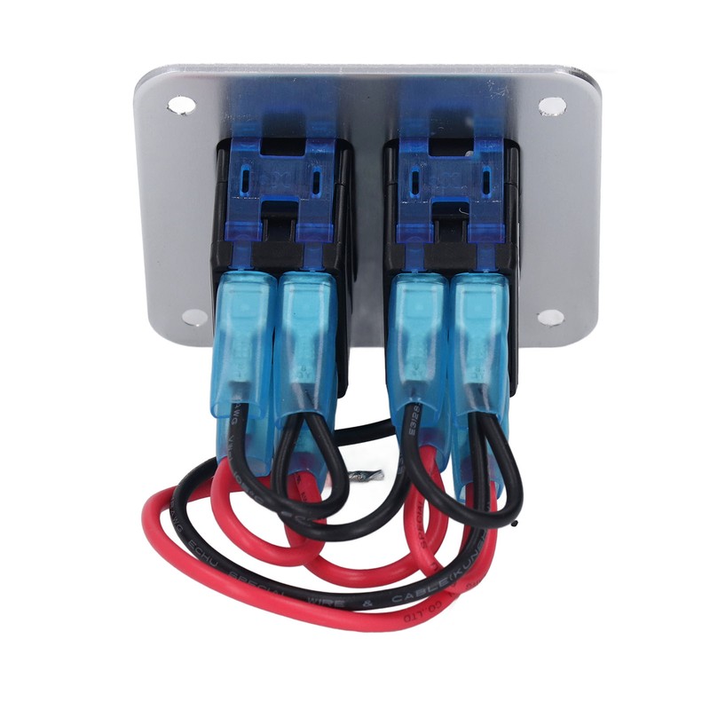 Rocker Switch Panel 2 Gang On Off Toggle Switch Panel