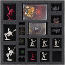 Feldherr Foam tray set for Descent: Journeys in the Dark 2nd Edition - Manor of Ravens board game box