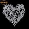 VIPbuy 500 Pieces Clear Earring Backs Secure Rubber Earring Stoppers