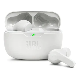 Auriculares Intraurales Inalámbricos Jbl Wave Beam Black Color Blanco
